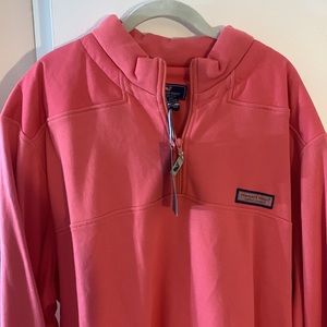 VINEYARD VINES “JETTY RED” CORAL SHEP SHIRT. SZ XXL. NWT